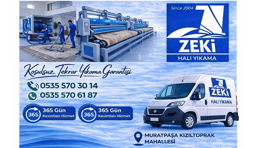 kızıltoprak halı yıkama